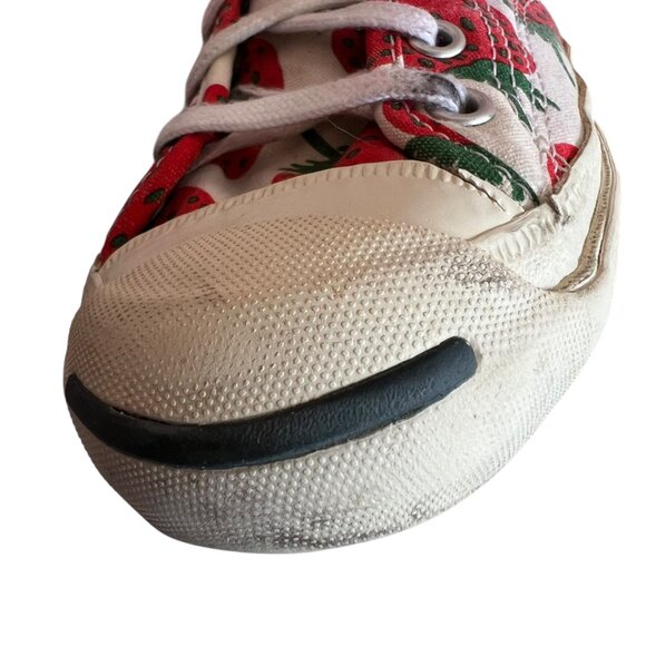 Converse x Marimekko strawberry sneakers low top shoes US womens 9.5 fruit print - Picture 11 of 16